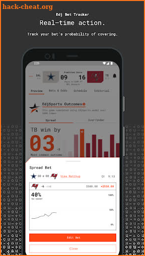 EdjSports screenshot