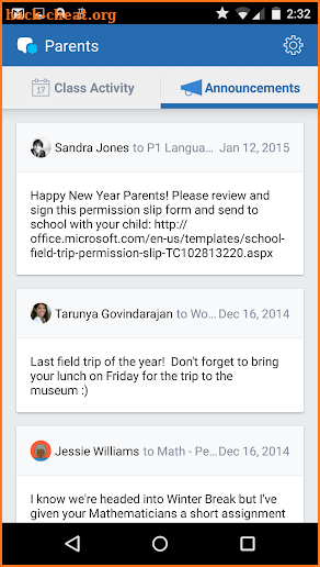 Edmodo for Parents screenshot