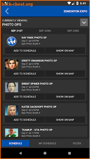 Edmonton Comic & Entertainment Expo App screenshot