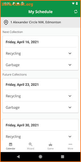 Edmonton Waste Wise screenshot