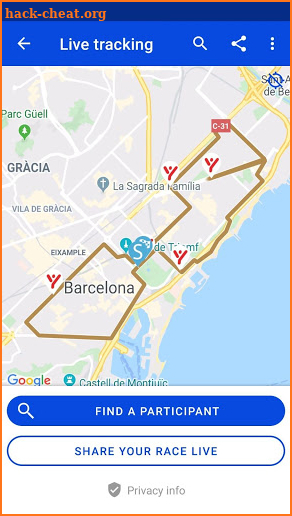 eDreams Mitja Marató Barcelona screenshot