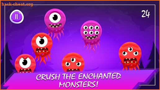 Educational game for children - Smashing Monsters screenshot