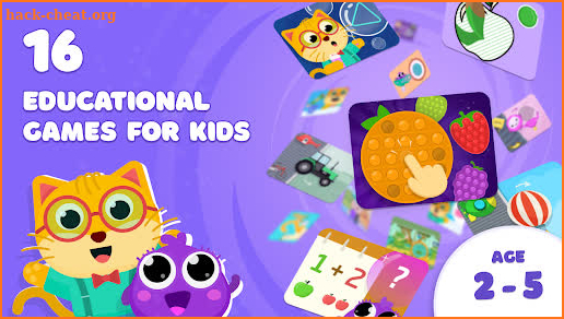 Educational game, toddlers 2-4 screenshot