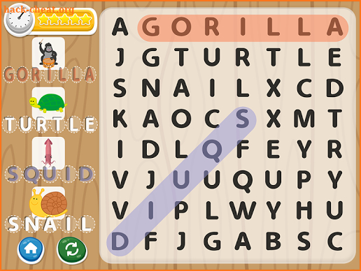 Educational Games. Word Search screenshot