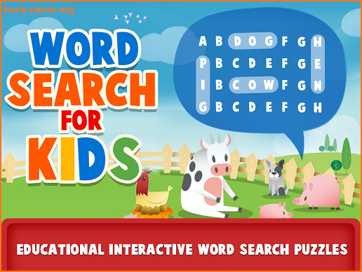 Educational Word Search Game For Kids - Word Games screenshot