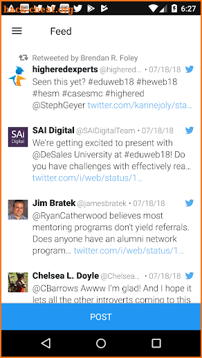 eduWeb Digital Summit 2018 screenshot