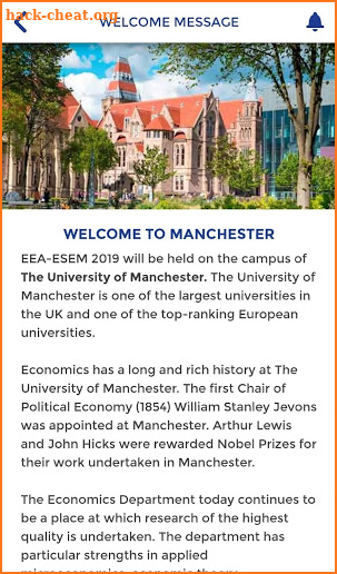 EEA-ESEM 2019 screenshot