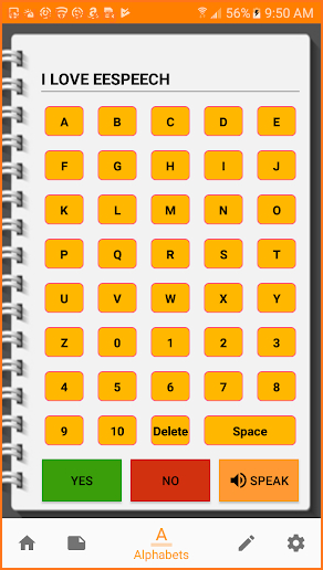 EESpeech AAC Basic screenshot