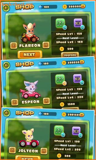 Eevee Evolution Racing screenshot