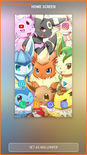 Eevee Evolution Wallpaper HD screenshot