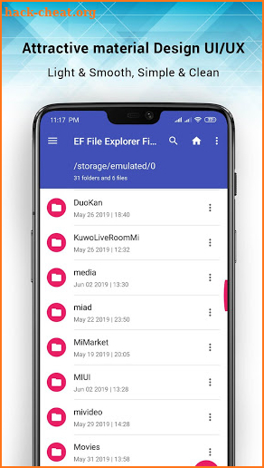 EF File Explorer File Manager, App Manager screenshot