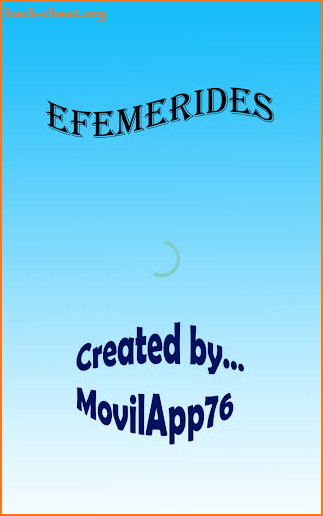 Efemérides screenshot