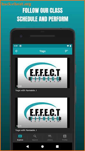 Effect Fitness On Demand screenshot