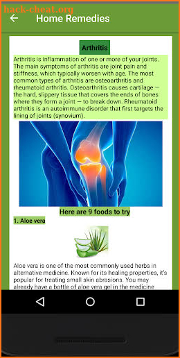 Effective Home Remedies - Natural  Cure screenshot