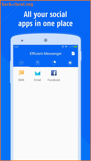 Efficient Messenger screenshot