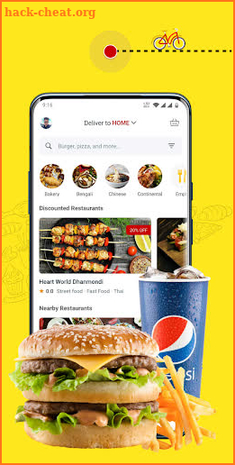 eFood - Express Food Delivery screenshot