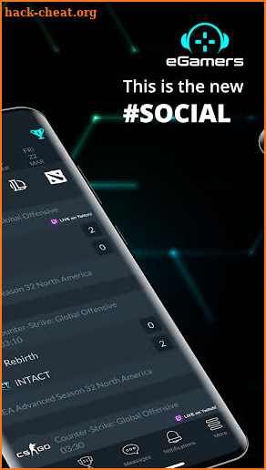 eGamers - eSport made social screenshot