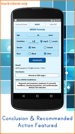 eGFR Calculators Pro: Renal or Kidney Function screenshot