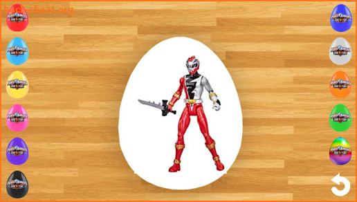 Egg Surprize Power Hero Rangers Super Dino Go Fury screenshot