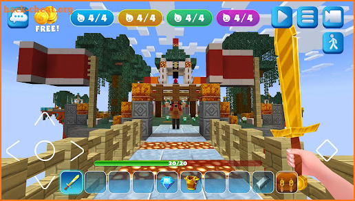 Eggs Fight Wars: Battle Craft screenshot