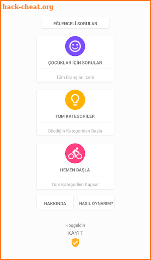 Eğlenceli Sorular screenshot