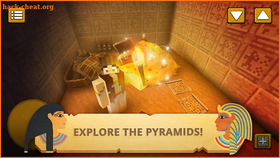 Egypt Craft: Pyramid Building & Exploration Games screenshot