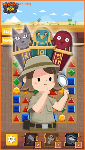 Egypt Match Pop : Adventure Kid screenshot