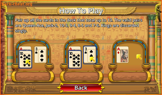 Egypt Pyramid Solitaire screenshot