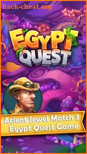 Egypt Quest - Gem Match 3 Game screenshot