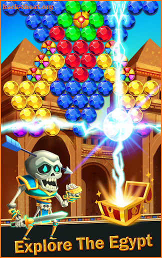 Egypt Temple Bubble screenshot