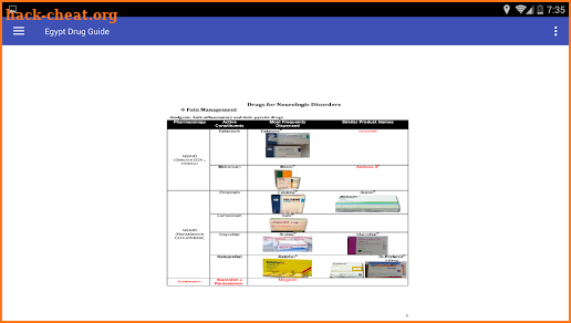 Egyptian Drug guide  (دليل الادويه المصرية ) screenshot