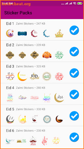 Eid Stickers For Whatsapp - WAStickerApps screenshot