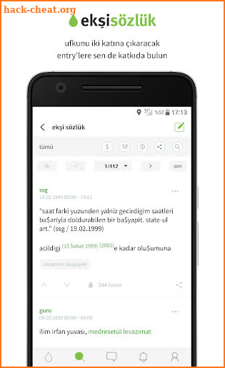 ekşi sözlük screenshot