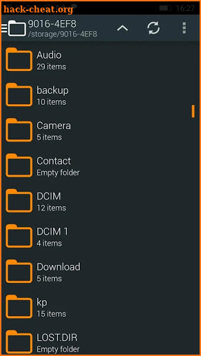 Ekstar File Manager screenshot