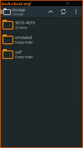 Ekstar File Manager screenshot