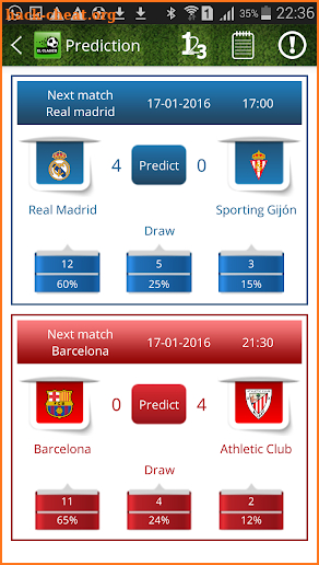 El Clasico: Barca or Real ? screenshot