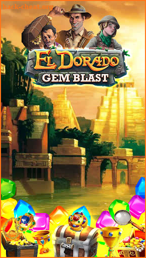 El Dorado Gem Blast : Jungle Treasure Puzzle screenshot