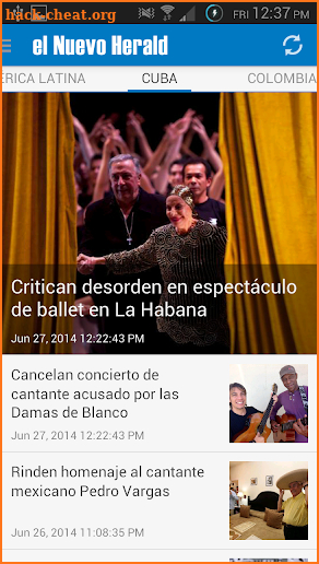 el Nuevo Herald screenshot