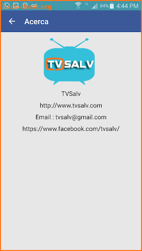 El Salvador T.V screenshot