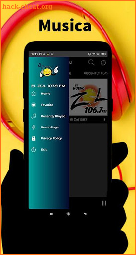 El Zol 107.9 FM Radio Washington screenshot