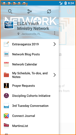 ELCA Youth Ministry Network screenshot