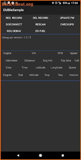 ELD Analysis screenshot