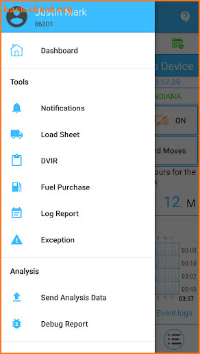 ELD Mandate Plus screenshot