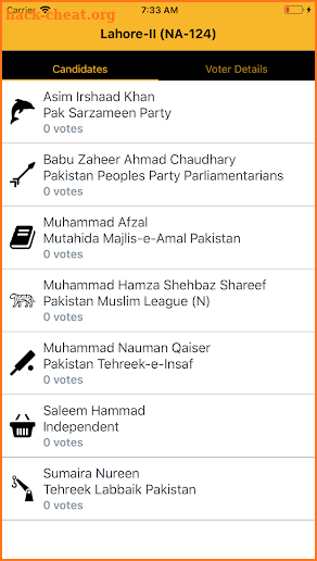 Elections 2018 screenshot