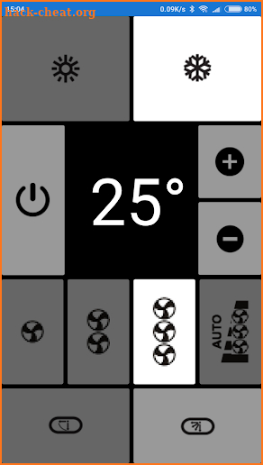 Electra AC Remote screenshot