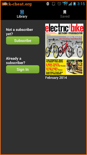 Electric Bike Action Magazine screenshot