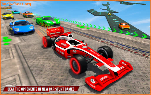 Electric Car Stunt Games: Ramp Stunt Car Games screenshot