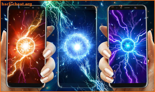 Electric Lightning Live Wallpaper Themes screenshot