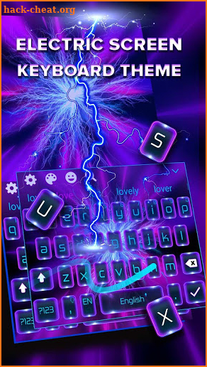 Electric Screen  Keyboard screenshot