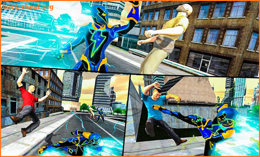 Electric Superhero Energy Jolts City Rescue 3D screenshot